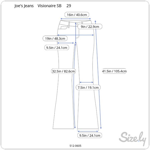 Joe's Jeans The Visionnaire Skinny Bootcut Jeans - Picture 8 of 8